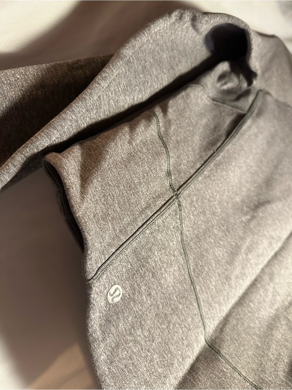 Lululemon Cropped Grey Athletic Jacket